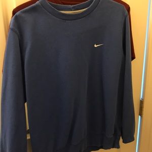 Blue Nike sweater